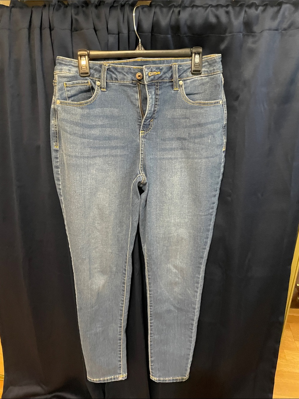 Style & Co. Medium Blue Curvy Skinny Jeans